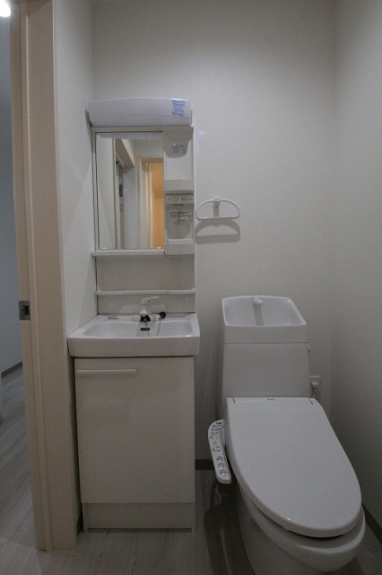 洗面設備　同物件、別号室のものです。