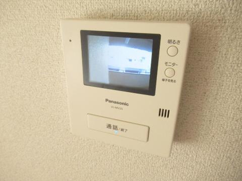 ハイツ山口　セキュリティ　カメラ付インターホン