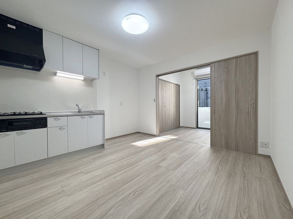 居室・リビング　※建築中（代表タイプ）の写真です