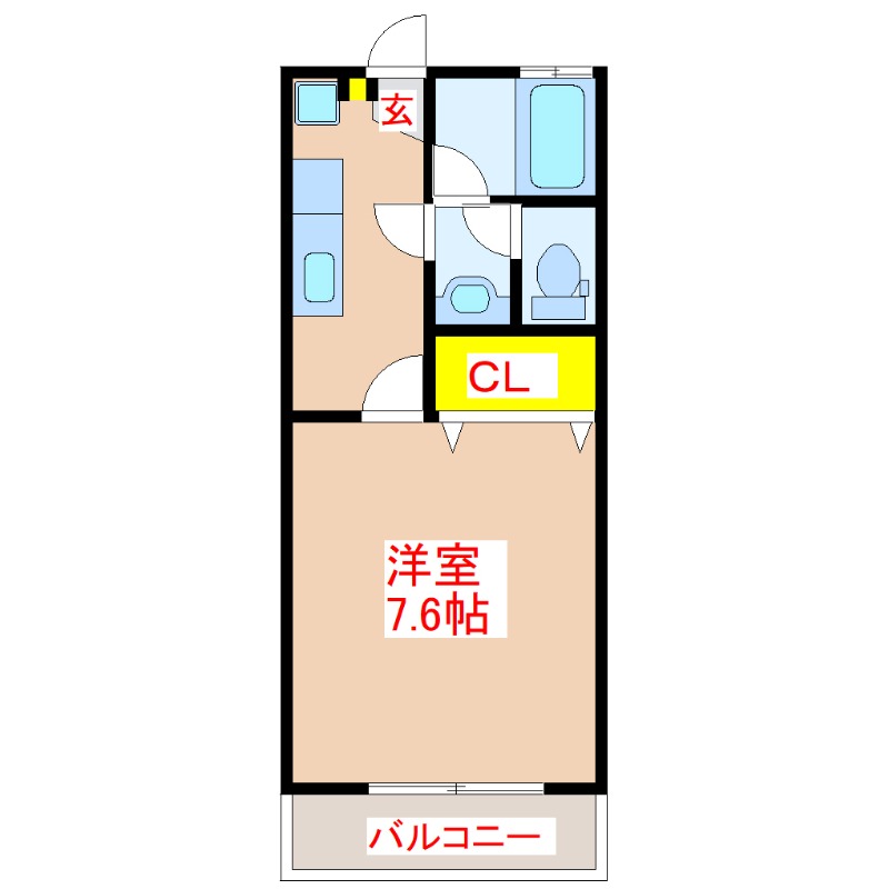パームヴィレッジII_間取り_0