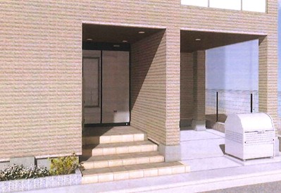 エントランス　★ＺＥＨ Ｍ対応ヘーベルメゾン／完成イメージ★