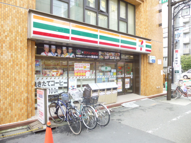 コンビニ　セブンイレブン川崎下小田中店（コンビニ）まで584m