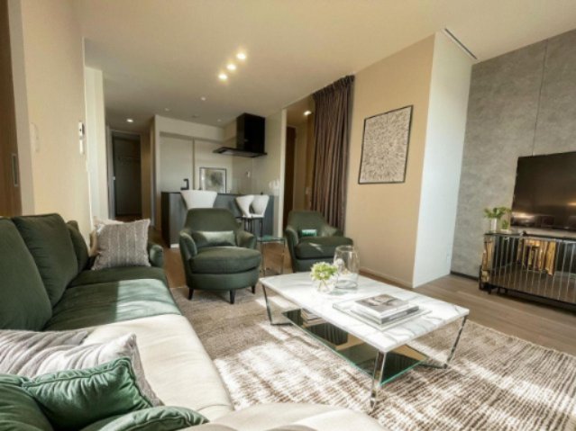 居室・リビング　「CG家具のため実際は家具が付きません」