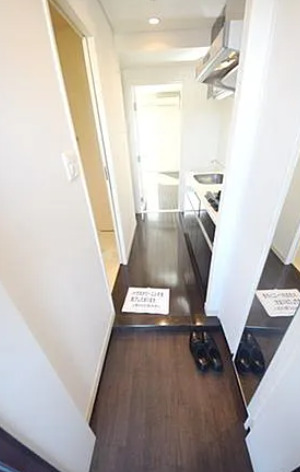 玄関　別部屋の写真を使用しております。