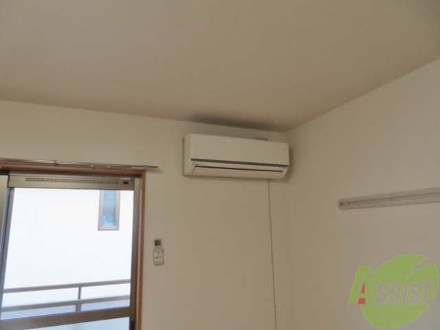 その他設備　ちゃんとエアコンもついているので、安心してくださいね。