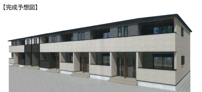 建物外観　完成予想図