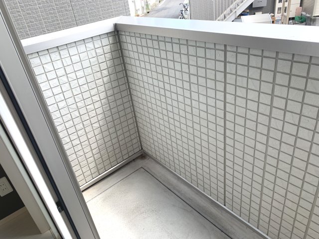 バルコニー　南西向き