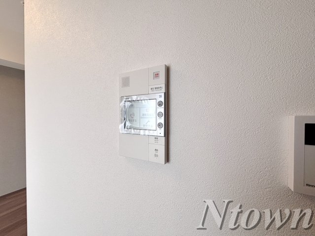 セキュリティ　モニター付きインターホンです