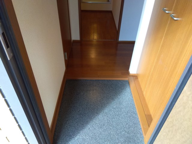 玄関　落ち着いた玄関です