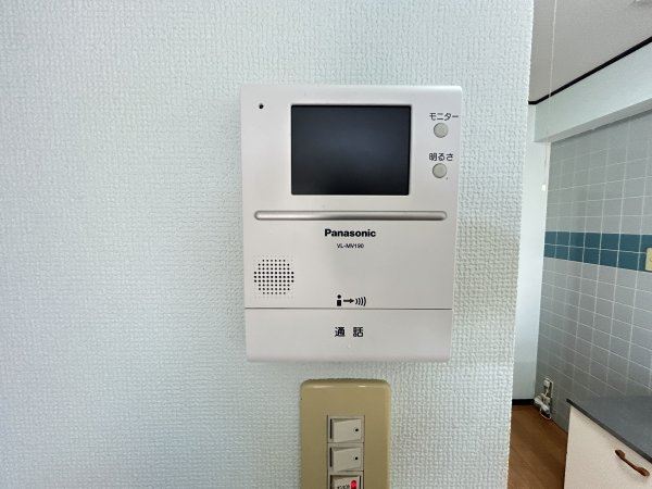 セキュリティ　ＴＶモニター付きインターホンです