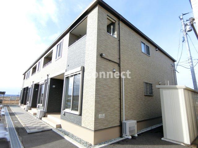 建物外観　２０２２年築のアパートです。