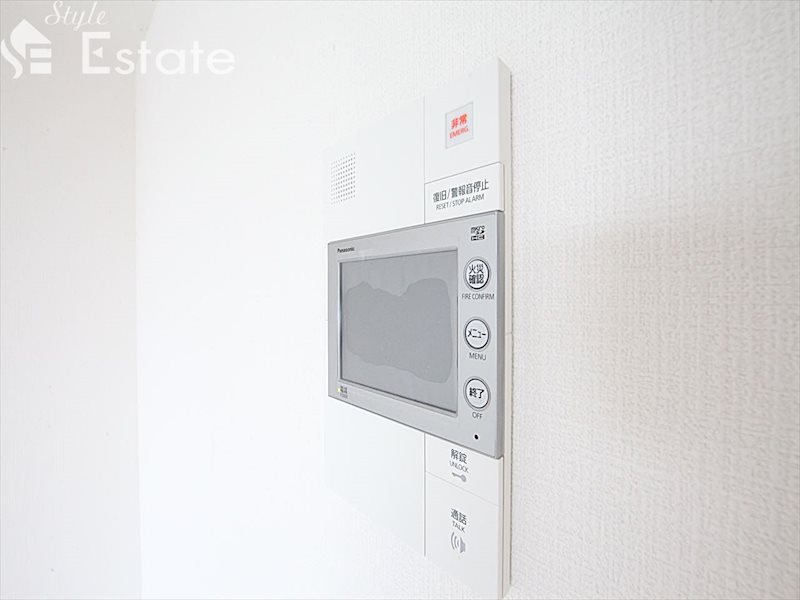 セキュリティ　モニター付きインターホン