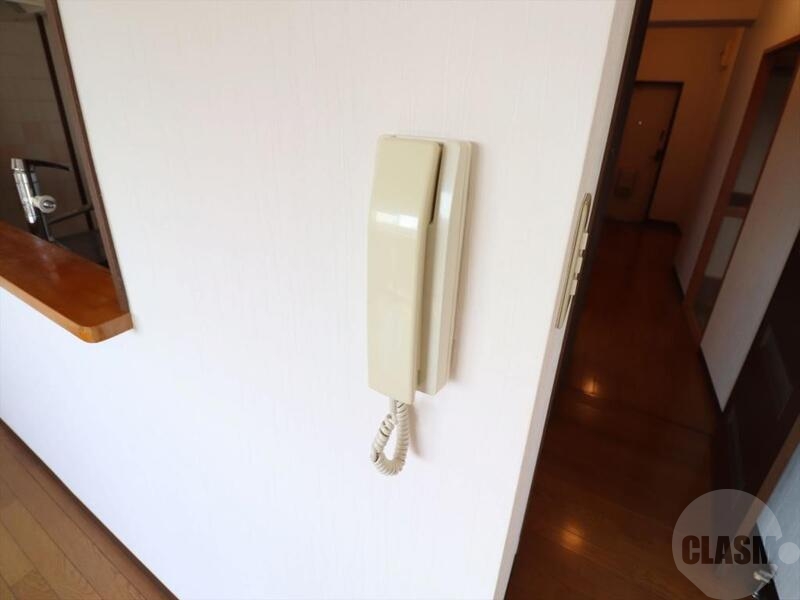 セキュリティ　インターフォンで安心です