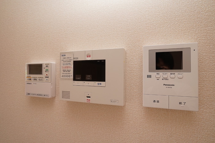 セキュリティ　録画機能付きTVモニターホン・ホームセキュリティ