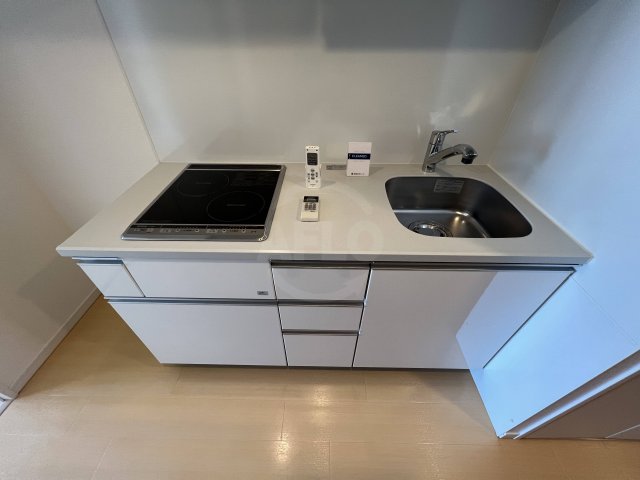 キッチン　アンビエンテ四ツ橋　ＩＨ2口コンロシステムキッチン