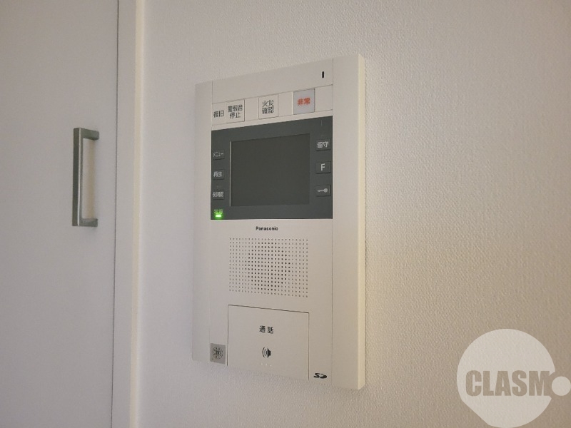 セキュリティ　来訪者が確認できるモニターホン♪