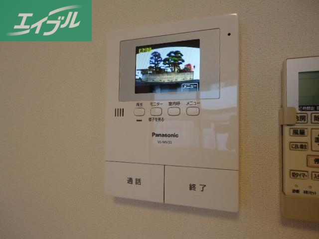 セキュリティ　カメラ付インターホン（イメージ）