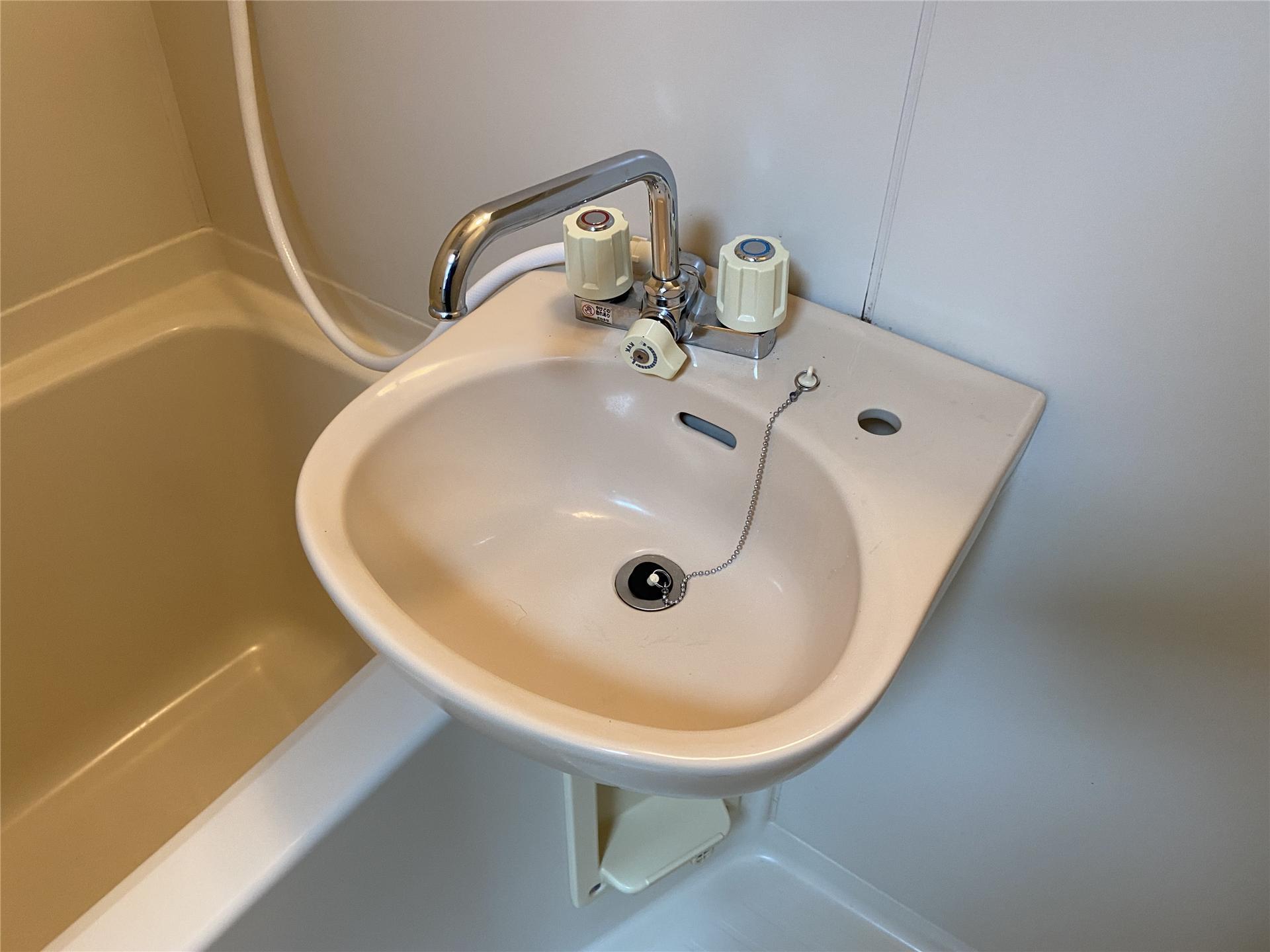 洗面設備　洗面ボウル付きです(別部屋参考写真)