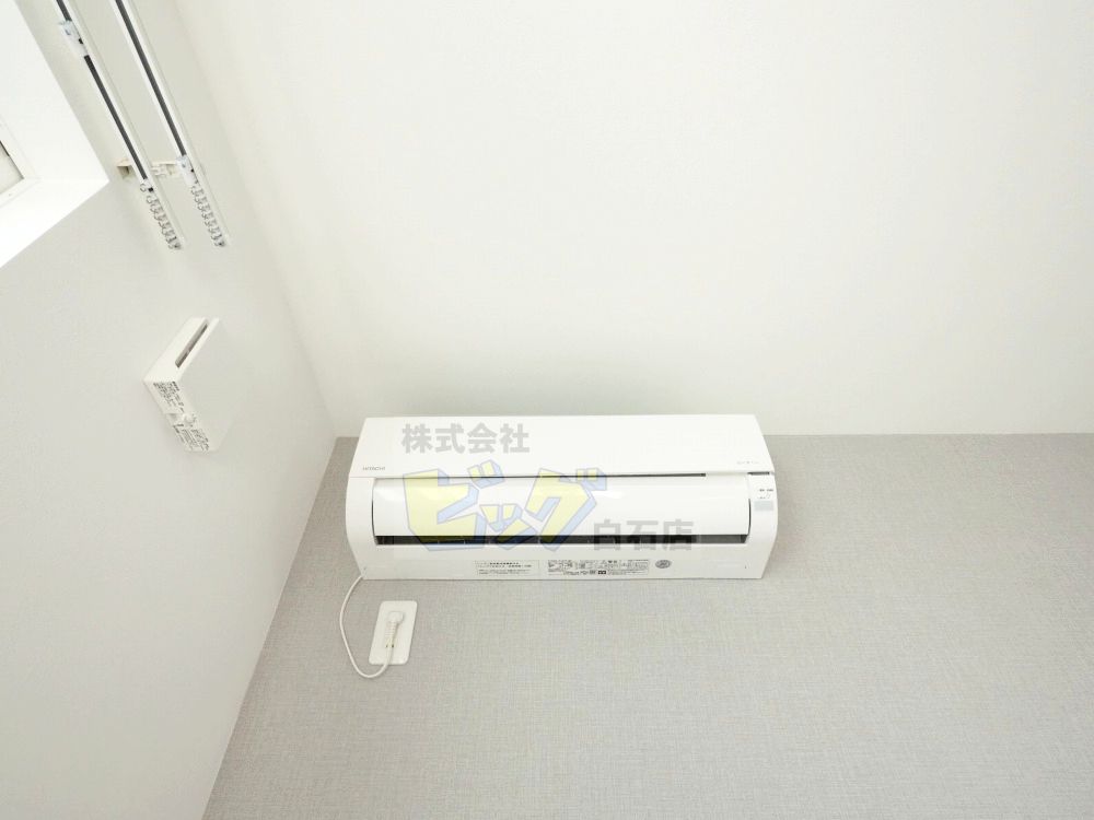 その他設備　エアコン完備で暑い夏も快適です♪