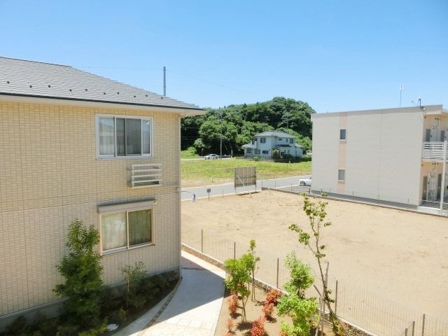 眺望　バルコニーからの眺望です