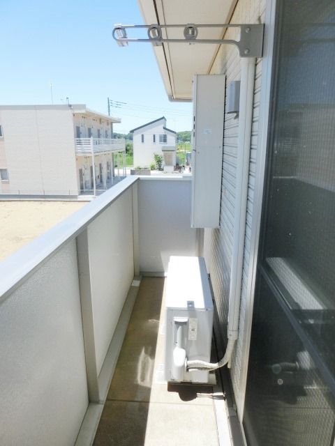 バルコニー　日当たりのいいバルコニーです