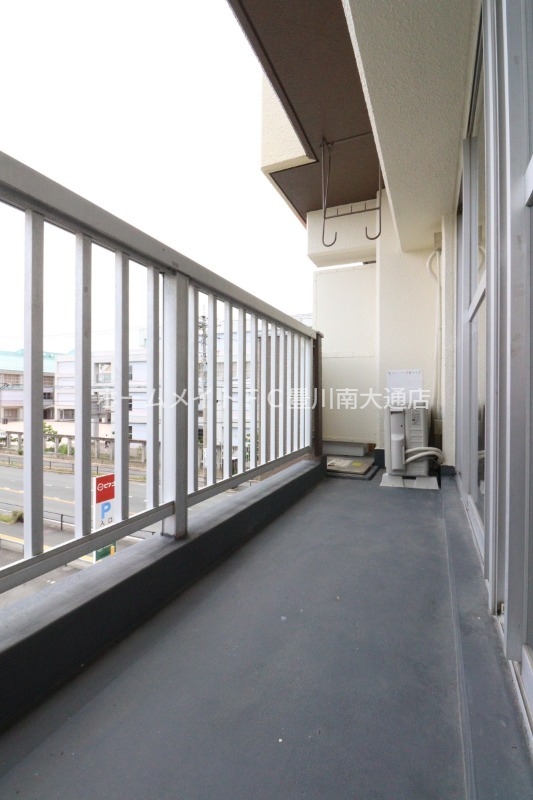 バルコニー　同型別部屋