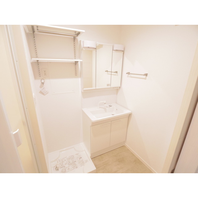 洗面設備　※建築中の為イメージ写真使用