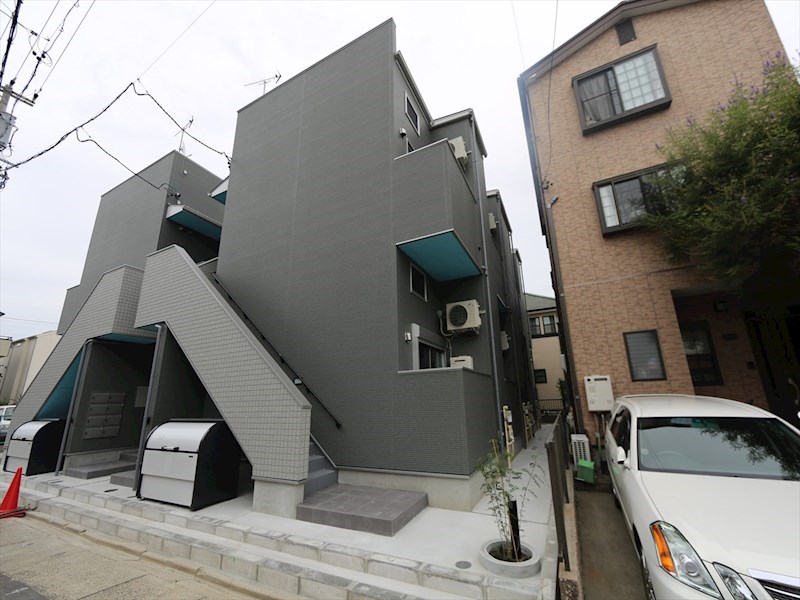 建物外観　外観　光インターネット無料　　家具家電ご用意できます