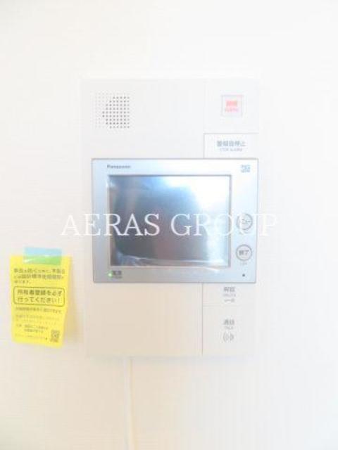 セキュリティ　モニター付きインターフォン