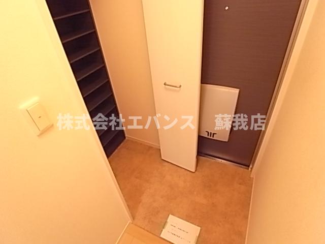 玄関　落ち着いた玄関です