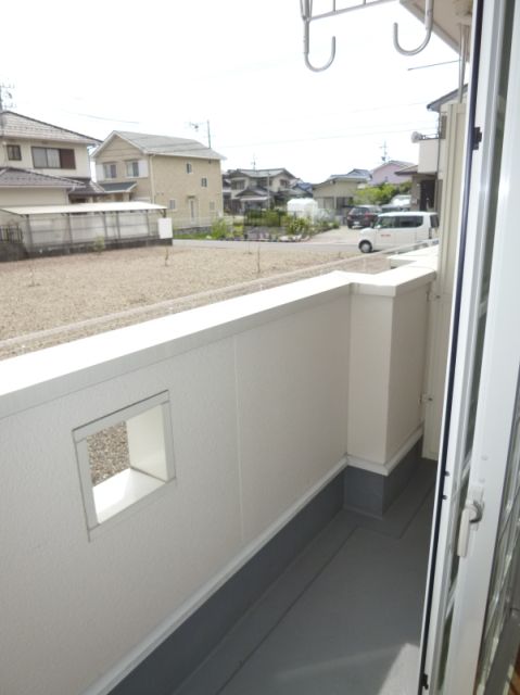 バルコニー　南向きベランダです。