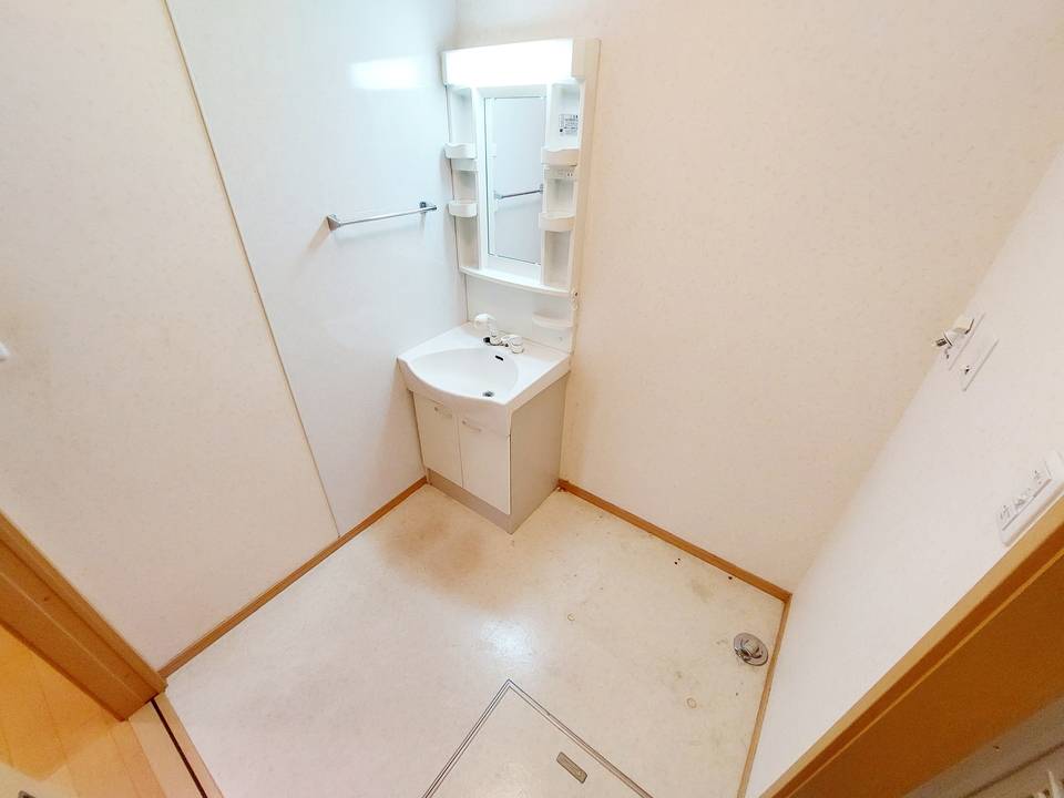 洗面設備　洗濯機置場