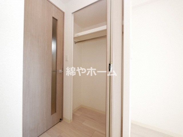 収納　たっぷりとした収納スペースです