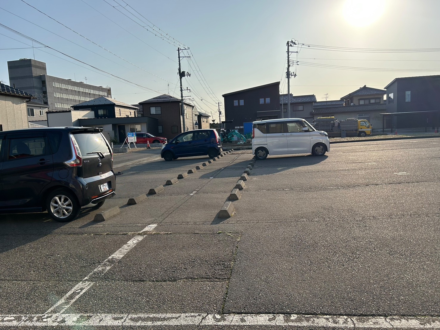 駐車場　広くて停めやすい駐車場☆