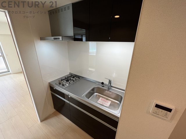 キッチン　2口ガスコンロ付きのシステムキッチン☆