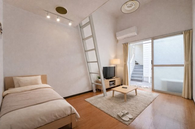 居室・リビング　家具配置イメージ画像です。