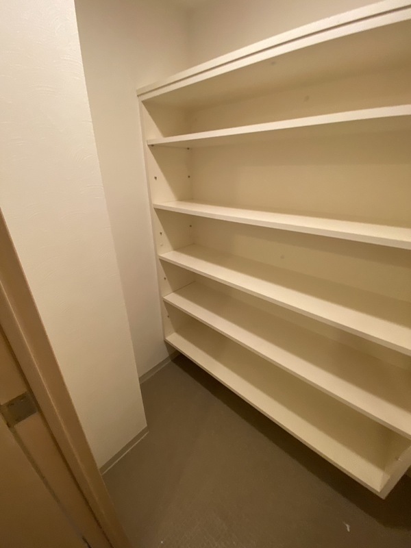 収納　専用の収納スペースです