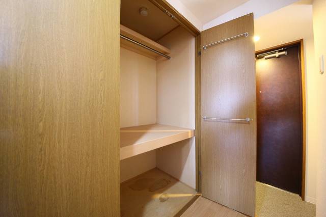 収納　収納も広々