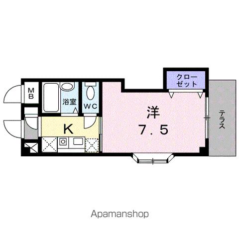 サンセールKの間取り写真