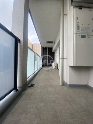 バルコニー　プレサンスタワー北浜　バルコニー