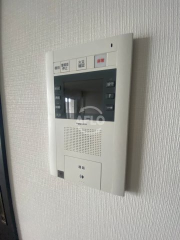 セキュリティ　プレサンスタワー北浜　TVモニター付きインターホン