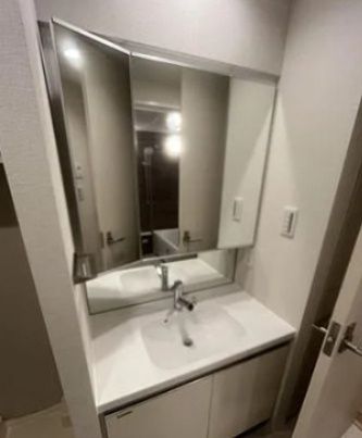 洗面設備　別タイプ部屋　参考写真です
