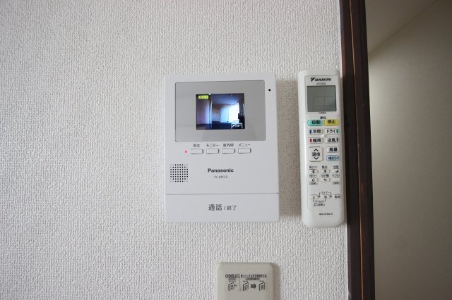 セキュリティ　同物件別号室の写真です。