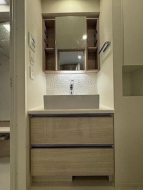 洗面設備　パークリュクス本駒込ステーションプレミア　文京区本駒込1