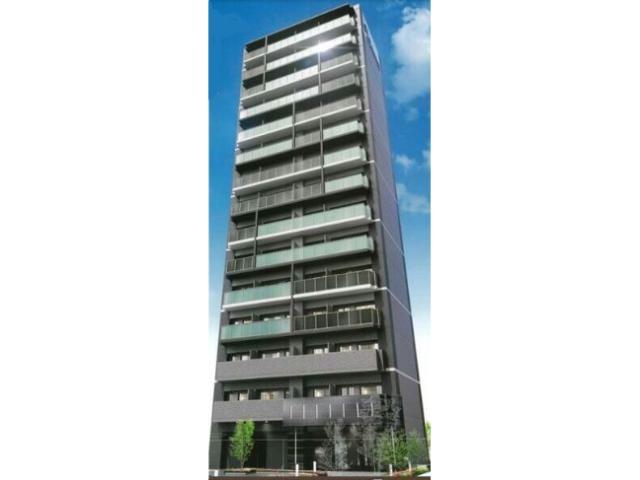 建物外観　完成模型図