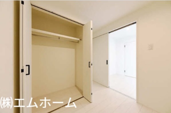 収納　クローゼット　収納充実してます　イメージ写真