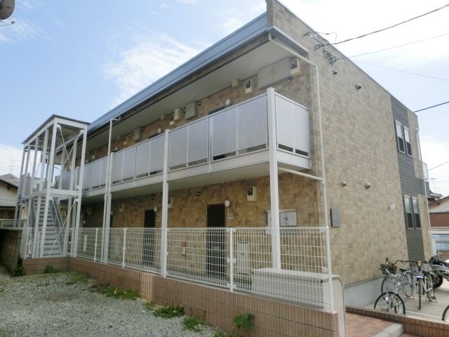 建物外観　おしゃれなアパートですよ。