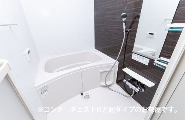バス・シャワールーム　コンパクトで使いやすいお風呂です