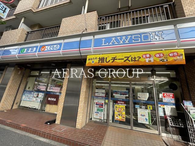 コンビニ　ローソン 新宿山吹町店（コンビニ）まで153m