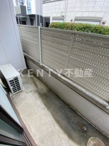 バルコニー　広々としたバルコニーです